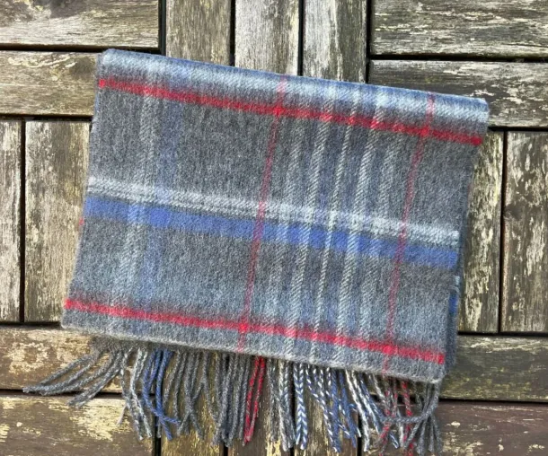 100% Cashmere Scarf Grey
