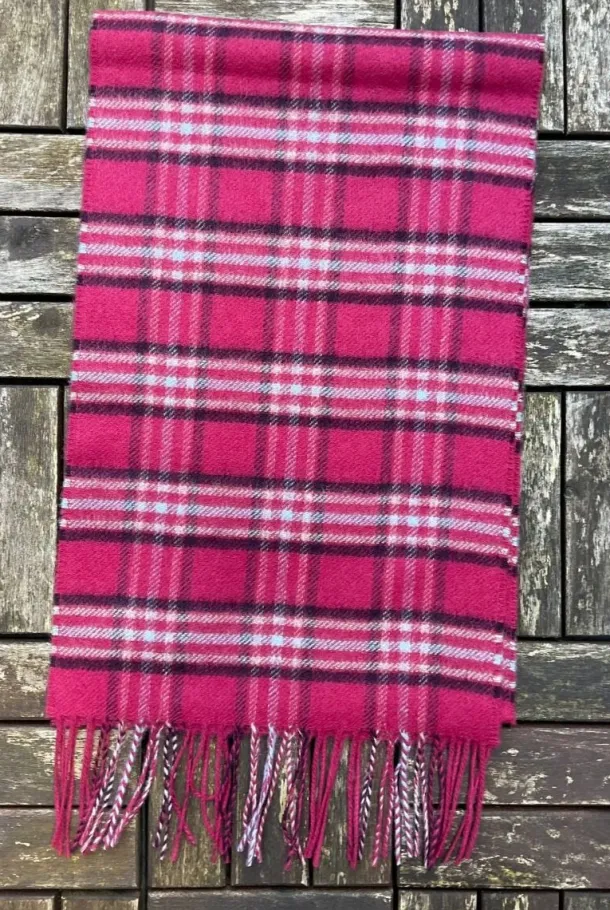 100% Cashmere Scarf Pink