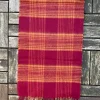 100% Cashmere Scarf Red Yellow