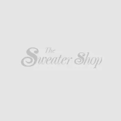 100% Donegal Roll Neck Sweater Dark Blue