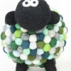 Felt Sheep Collectible Green - Medium