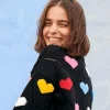 100% Fine Merino Wool Love Sweater Multicolour