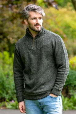 Halfzip Sweater Lambswool A227