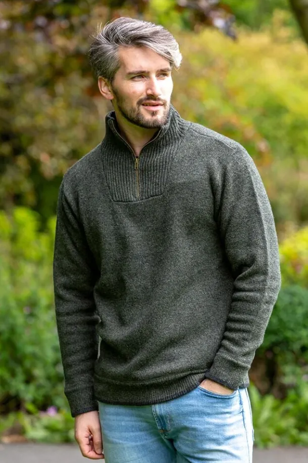 Halfzip Sweater Lambswool A227