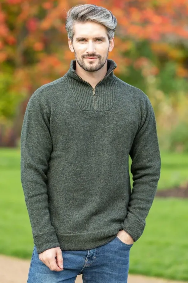 Halfzip Sweater Lambswool A227