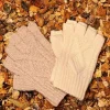 Hand Knit Fingerless Aran Gloves
