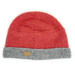 Irish Crochet Hat Raspberry