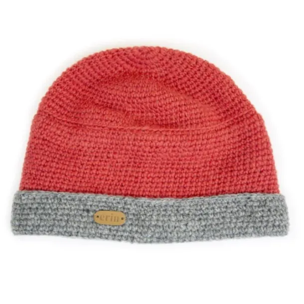 Irish Crochet Hat Raspberry