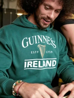 Irish Guinness Hoodie Mens