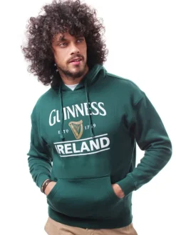Irish Guinness Hoodie Mens