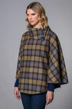 Irish Tweed Poncho Col. 41
