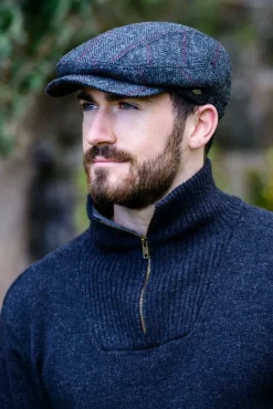 Kerry Peak Cap Herringbone Col: 31