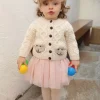 Kids Handknit Merino Cardigan