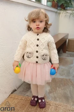 Kids Handknit Merino Cardigan