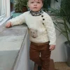 Kids Handknit Merino Sweater Made in Ireland