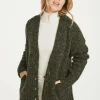 Ladies Donegal Cardigan Army