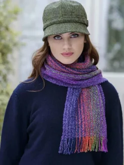 Ladies Green Irish Flapper Cap Col: 51