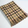 Lambswool Throw Camel of Merrick Tartan Col: 621