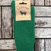 Luxury Ladies Cashmere Blend Socks - Green (Size 35-39)