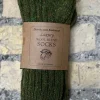 Luxury Wool Blend Socks Forset Green