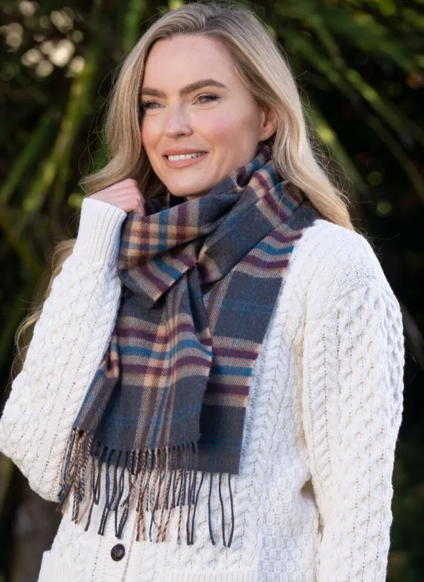 Made in Ireland EXTRA FINE MERINO WOOL SCARF 151