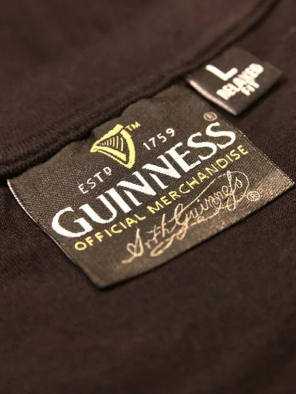 Men's Long Sleeve Guinness Rugby Shirt