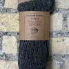 Mens Luxury Wool Blend Socks Charcoal