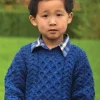 Merino wool Children's Aran Sweater
