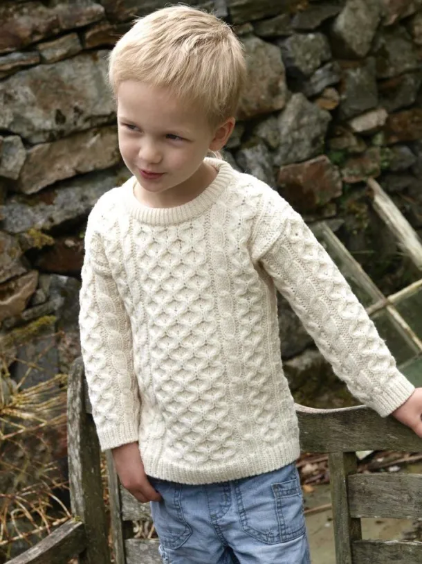 Merino wool Children's Aran Sweater