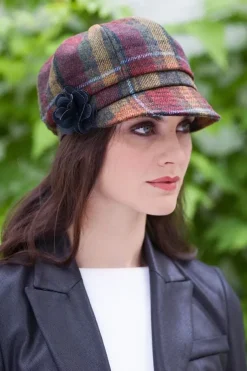 Newsboy Cap Autumn check col.321