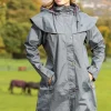 Outrider 3/4 Length Waterproof Raincoat - Urban Grey
