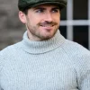 8 Piece Driving Cap Green Herringbone Col: 27