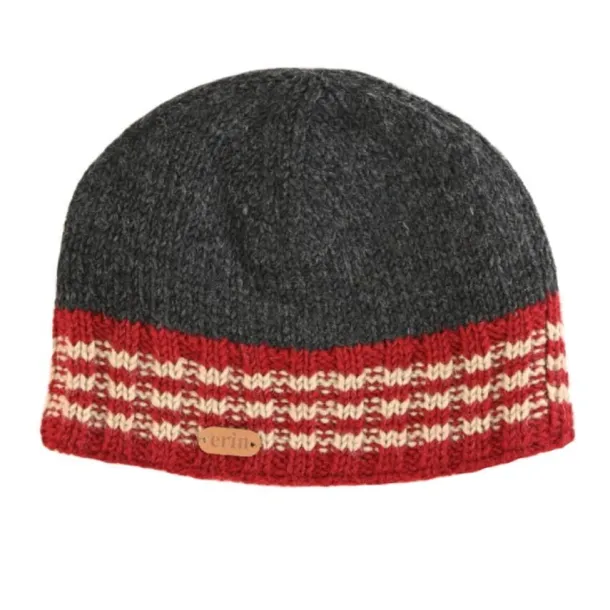 Rib Pull on Hat Charcoal