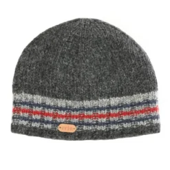 Rib Pullon Hat Charcoal Grey