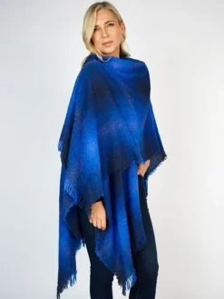 Ruanna Celtic Cape Blue Check