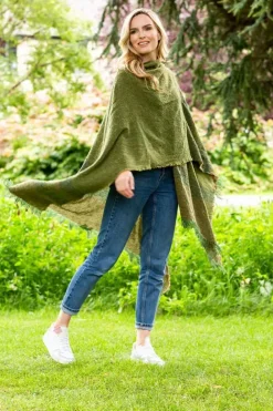 Ruanna Celtic Cape Moss Green