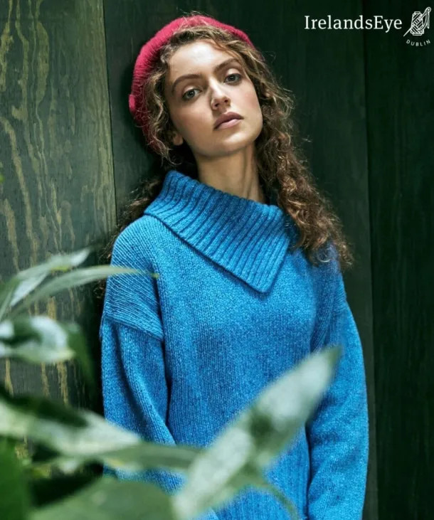 Slouchy Funnel Neck Sweater