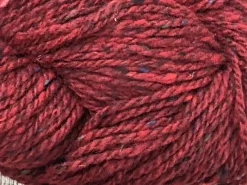 Soft Donegal Knitting Wool Red Fleck 100g