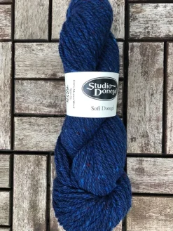 Soft Donegal Knitting Wool Royal Blue 100g
