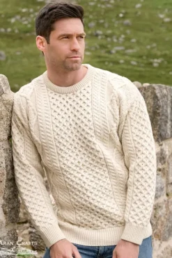 Super Soft Crew Neck Sweater - Natural