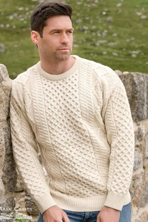 Super Soft Crew Neck Sweater - Natural