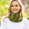 Super Soft Hand Made Snood Green