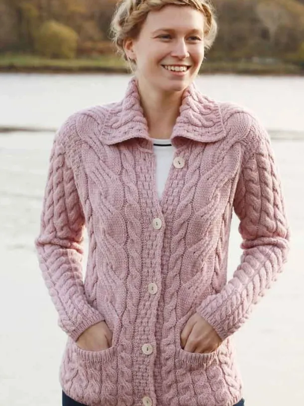 Super Soft Merino Wool Ladies Cardigan