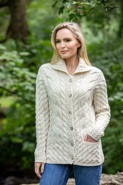 Super Soft Merino Wool Ladies Cardigan