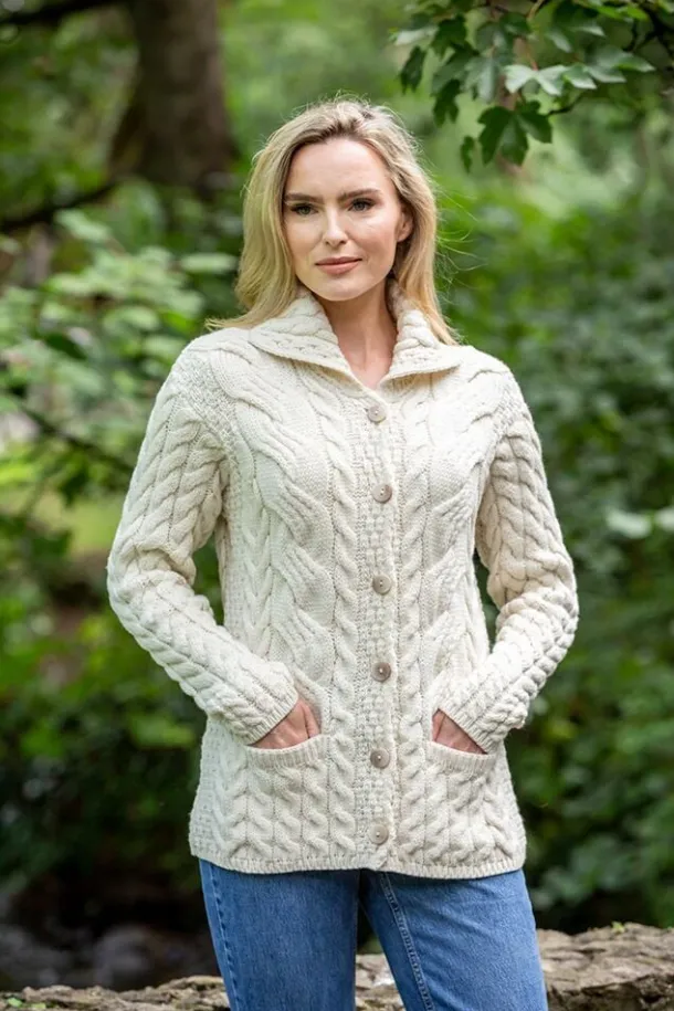 Super Soft Merino Wool Ladies Cardigan
