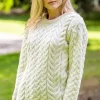 Super Soft Merino Wool Sweater Natural