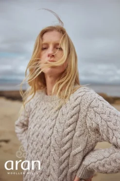 Super Soft Merino Wool Sweater Oatmeal