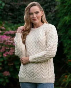 Super Soft Merino Wool Sweater Natural