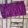 Super-soft Snood - Handmade in Ireland - Rich Purple