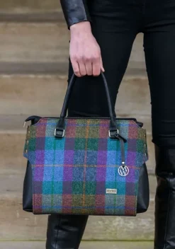 The Emily Irish Tweed Bag Col: 736